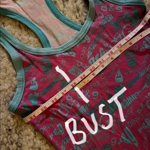 ❌SOLD❌ Authentic Dolce & Gabbana Beachwear Top Size S/M - Picture 6 of 7